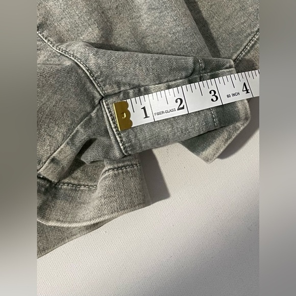 Ted Baker Malin Tailored Denim Shorts Wrap buckle waist pleated 32 - Picture 5 of 11